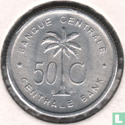 Ruanda-Urundi 50 centimes 1955 - Afbeelding 2