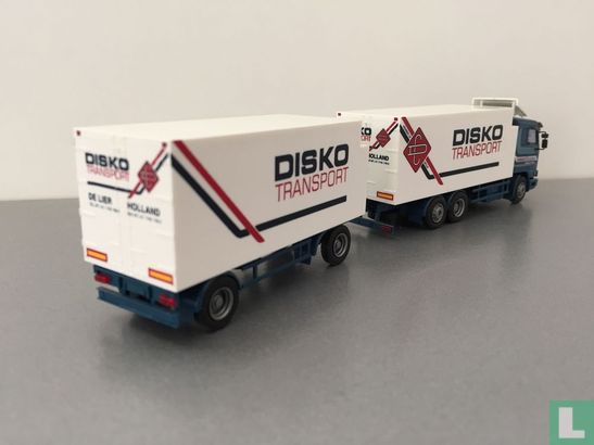 Scania 143m refrigerated box trailer 'Disko Transport' - Afbeelding 2