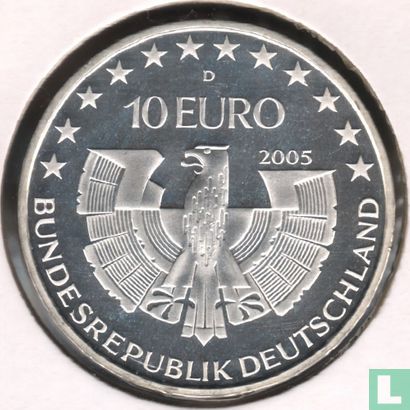 Allemagne 10 euro 2005 "Bavarian Forest National Park" - Image 1