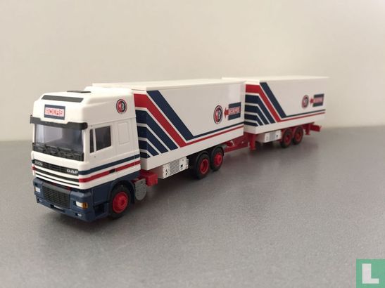 DAF 95XF SuperSpaceCab refrigerated box trailer 'Boers' - Image 1