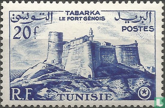 Tabarka - Het fort genua 