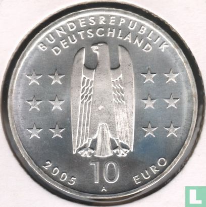 Duitsland 10 euro 2005 "1200 years of Magdeburg" - Afbeelding 1