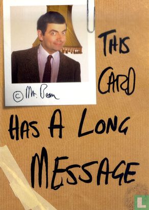 This Card has a Long Message - Image 1