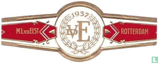 1937 vd E - M.L. v.d. Elst - Rotterdam - Image 1