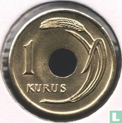 Turkey 1 kurus 1948 - Image 2