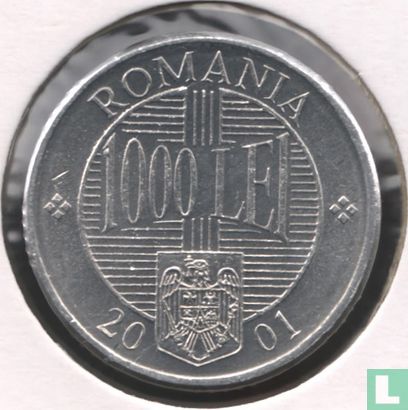 Roumanie 1000 lei 2001 - Image 1