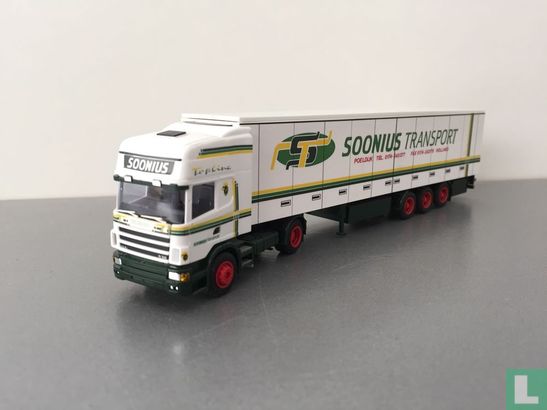 Scania R144 Topline refrigerated 'Soonius Transport' - Image 1