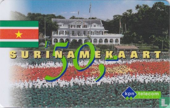 Landenkaart Suriname - Image 1