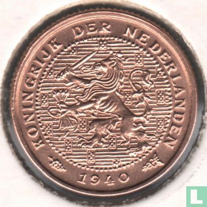 Netherlands ½ cent 1940 - Image 1