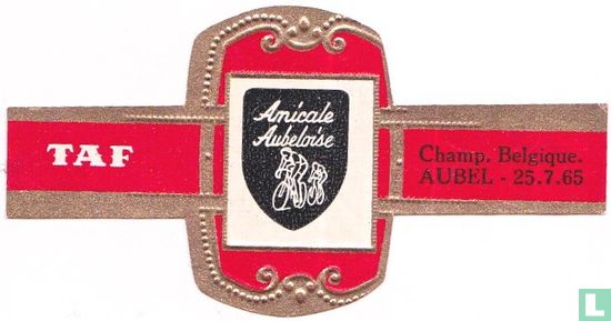 Amicale Aubeloise - Taf - Champ. Belgique. Aubel - 25-7-65 - Afbeelding 1