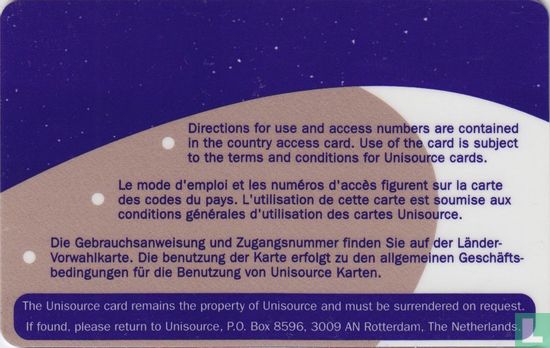 Unisource card - Afbeelding 2