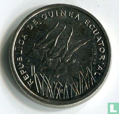 Äquatorialguinea 50 Francos 1986 - Bild 2