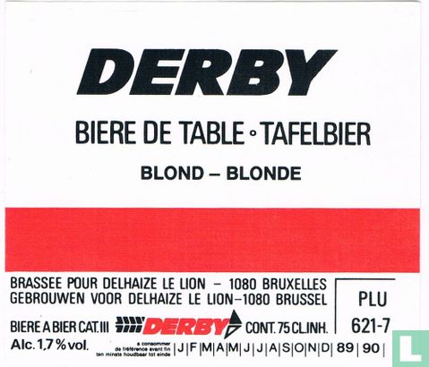 Derby Tafelbier Blond (tht 90) 