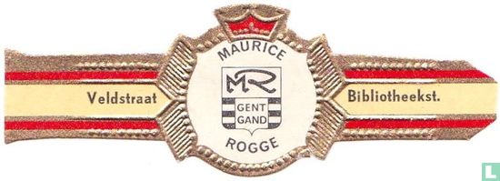 Maurice MR Gent Gand Rogge - Veldstraat - Bibliotheekst. - Afbeelding 1