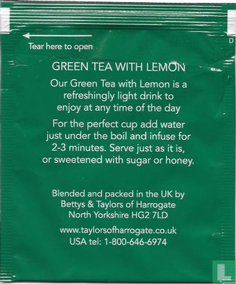 Green Tea with Lemon  - Bild 2