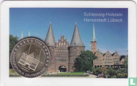 Germany 2 euro 2006 (coincard - A) "Schleswig - Holstein" - Image 1