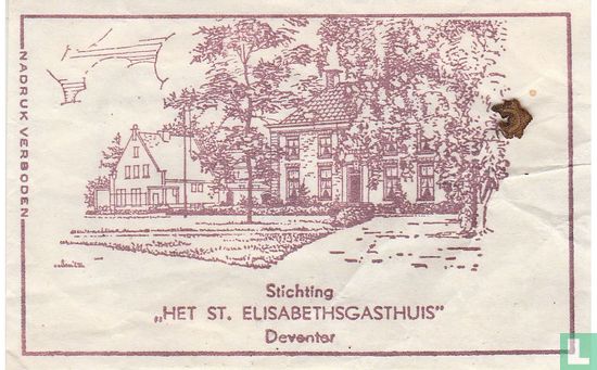 Stichting "Het St. Elisabethsgasthuis" - Afbeelding 1