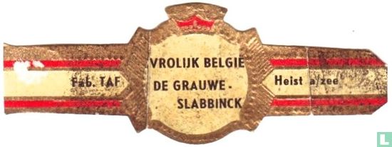 Vrolijk België De Grauwe-Slabbinck - Fab. TAF - Heist a/zee - Afbeelding 1