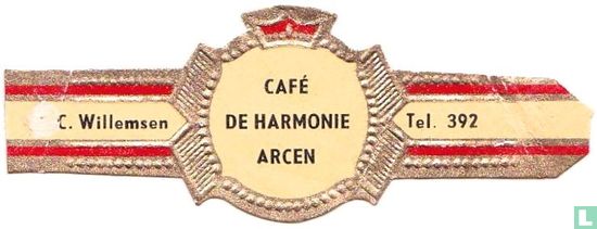Café de Harmonie Arcen - ?. C. Willemsen - Tel. 392 - Afbeelding 1