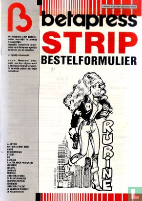 Strip Bestelformulier oktober/november/december 1993 - Afbeelding 1