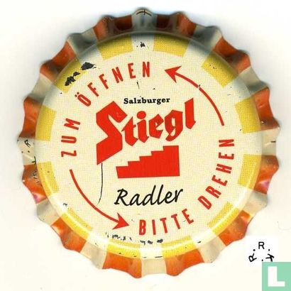 Stiegl - Radler zum öffnen-bitte drehen