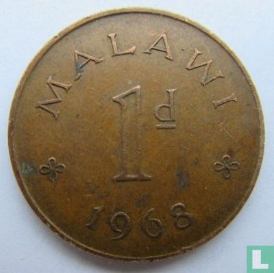 Malawi 1 penny 1968 - Image 1
