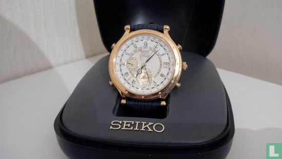 Seiko -  Perpetual Calendar * Age Of Discovery 6M13 - Afbeelding 3