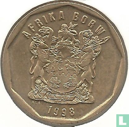 Afrique du Sud 50 cents 1998 - Image 1