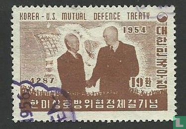 Militaire overeenkomst US en Korea