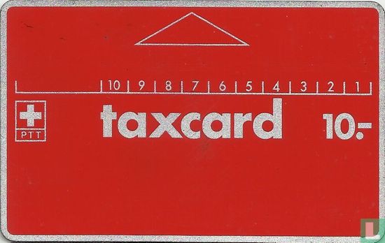 Taxcard 10.-  - Afbeelding 1