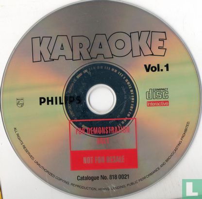 Karaoke vol. 1 (For Demonstration Only) - Afbeelding 2