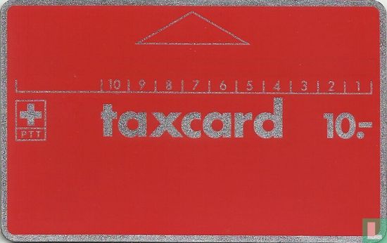 Taxcard 10.-