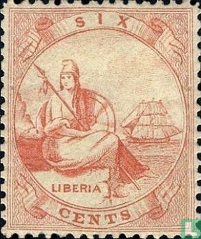 Allegorie van Liberia - Afbeelding 1