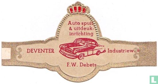 Auto spuit & uitdeukinrichting F.W. Debets - Deventer - Industriew. 4 - Image 1