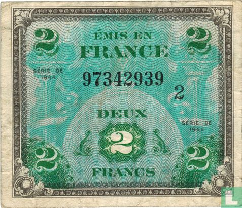 France 2 Francs (bloc 2) - Image 1