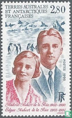 Andrée et Edgar Aubert de la Rüe