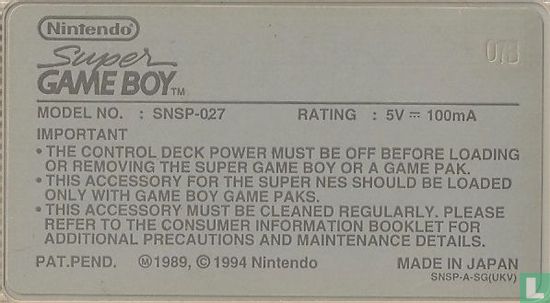Super Game Boy - Afbeelding 3
