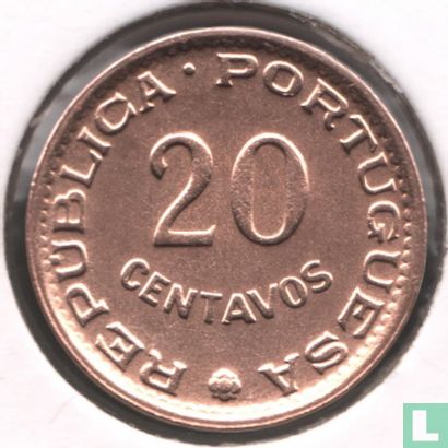 Guinée-Bissau 20 Centavos 1973 - Image 2