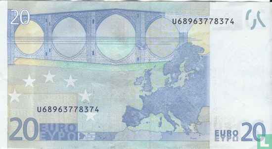 Eurozone 20 Euro U-L-Dr - Image 2