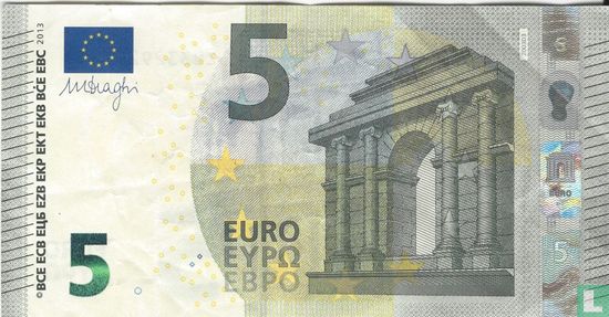 Eurozone 5 Euro Z - B - Bild 1