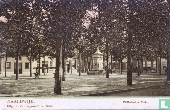 NAALDWIJK. Wilhelmina plein - Afbeelding 1