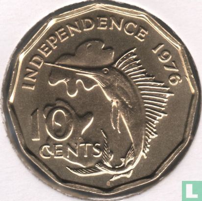 Seychellen 10 cents 1976 "Independence" - Afbeelding 1