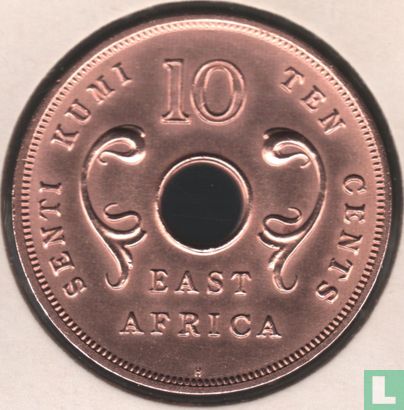 East Africa 10 cents 1964 (type 2) - Image 2