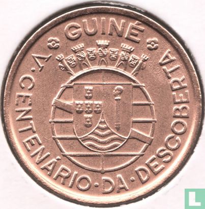 Guinee-Bissau 1 escudo 1946 "500th anniversary Discovery of Guinea-Bissau" - Afbeelding 2