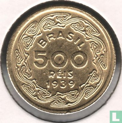 Brazilië 500 réis 1939 - Afbeelding 1