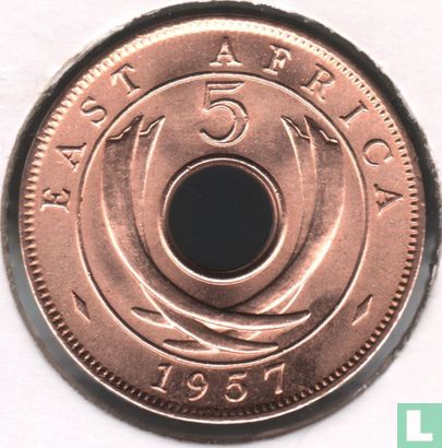 Ostafrika 5 Cent 1957 (KN) - Bild 1