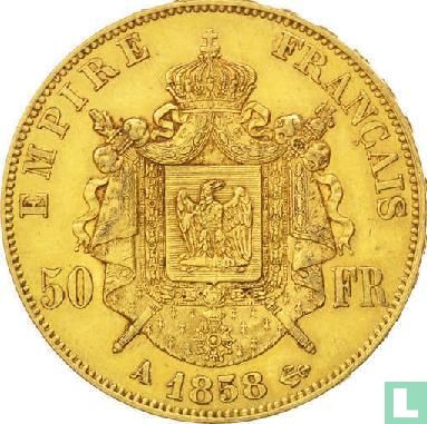 Frankreich 50 Franc 1858 (A) - Bild 1