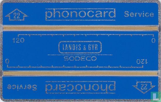 Phonocard service Stu.22