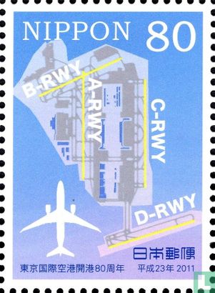 80 jaar vliegveld Tokyo-Haneda