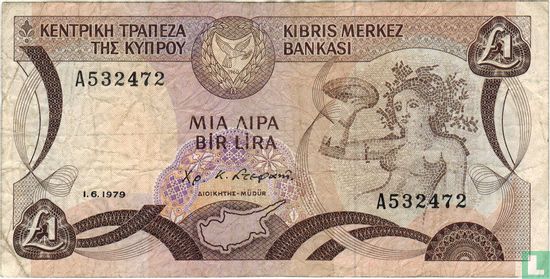 Chypre 1 Pound 1979 - Image 1